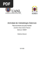 Actividad de Metodología Dalcroze