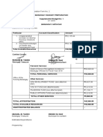 BARANGAY BUDGET PREPARATION Supplemental