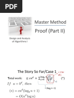 Master Method: Proof (Part II)