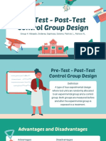 Pretest-Posttest Control Group Design