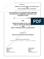 Sample SI Report - For Trial Pit SBC Certification PDF