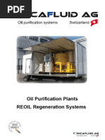 Oil Purification Plants REOIL Regeneration Systems