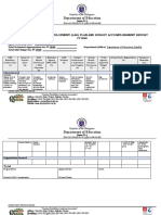 Department of Education: Annual Gender and Development (Gad) Plan and Budget Accomplishment Report