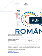 Declaratie Prelucrare Date