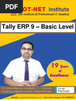 Tally ERP 2017-18 - Basic Level