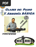 Clases de Piano y Armonia Basica