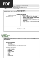 Planificación Futsal 1° A 4° Año