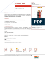 Indeco BT Nyy 80C 1KV Doble o Triple