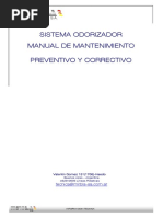 Mantenimiento de Odorizador MMX 635-DC225