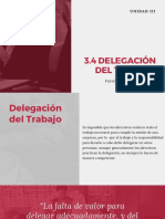 3.4 Delegación Del Trabajo