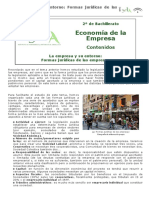 EA2 - Tema 1.3 - La Empresa y Su Entorno - Formas Juridicas PDF