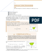 Secciones Transversales