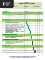 Cronograma de Capacitacion Talento Humano