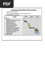 Cronograma Demolicion