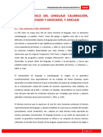 Módulo 4. Metamodelo Del Lenguaje, Calibración, Estados Asociado, Disociado y Anclaje PDF