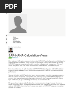 SAP-HANA-Calculation-Views: Community