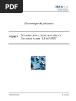 Chap7 (SC de Puissance Le MOSFET) PDF