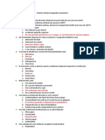 Examen Chimie Terapeutica Semestrul I