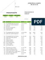 Bricomarkt Ejemplo Presupuesto Pergola Eco