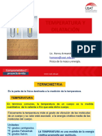 Tema #06 Temperatura y Dilatación