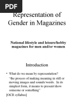 Magazine Images Gender in Magazines