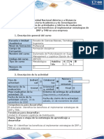 Guía de Actividades y Rúbrica de Evaluación - Fase 10 Identificar Los Beneficios Al Implementar Estrategias de DRP y TMS.