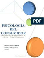 Psicología Del Consumidor. Fundamentos Teóricos