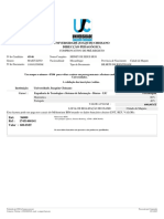 Direcção Pedagógica Universidade Joaquim Chissano: Comprovativo de Pré-Registo