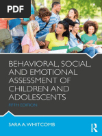 Behavioral Social and Emotional PDF