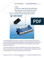 RTU5023 GSM 3G Enviornment Alarm Datasheet