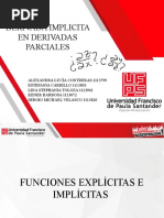 Derivadas Parciales Implicitas