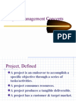 Project Management Concepts