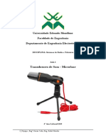 FICHA 4-Transdutores de Som - Microfone