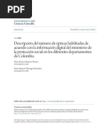 Descripción Del Número de Ópticas Habilitadas de Acuerdo Con La I PDF