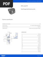 Fytj 35 TF: Oval Flanged Ball Bearing Units