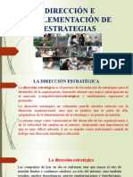 Dirección e Implementación de Estrategias