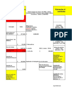 Fórmulas para Liquidación y Realización de Ejercicios Prácticos.