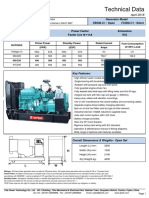 Technical Data: 3-Phase N/A Factor Cos Φ = 0.8 50Hz/1500rpm Power Factor Emissions