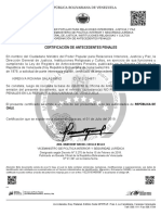 Certificación de Antecedentes Penales: Chile