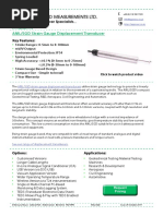 Applied Measurements LTD.: AML/SGD Strain Gauge Displacement Transducer