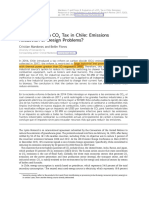 Chile Challenges - Carbon Tax