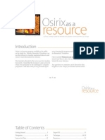 Osirix As A Resource