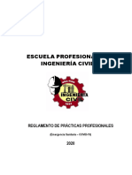 Reglamento de Practicas Preprofesionales Epic + Covid 19