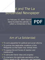 Rizal and The La Solidaridad Newspaper