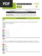 NSO Level1 Mock3 Class4 PDF