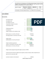 Load Calculation: Project