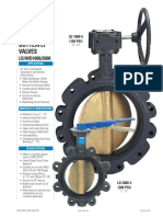 Ductile Iron Butterfly Valves: LD/WD1000/2000