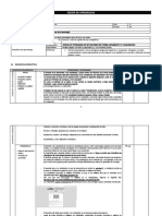 Formato Sesion de Aprendizaje Secundaria