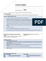 Direct Instruction Lesson Plan Template