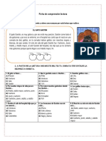 Ficha de Comprensión Lectora 19 de Agosto